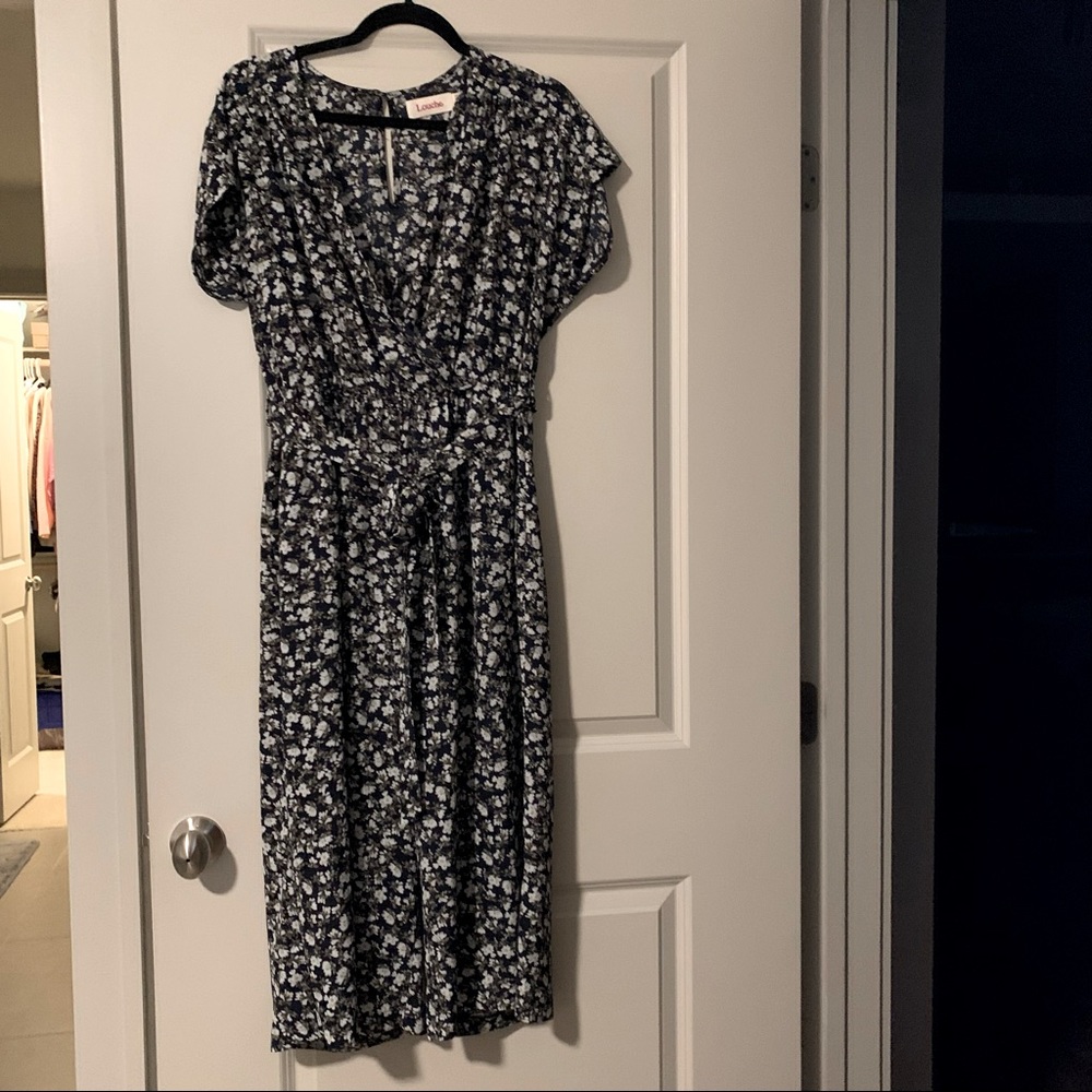 Floral Jumpsuit / Romper with Bow